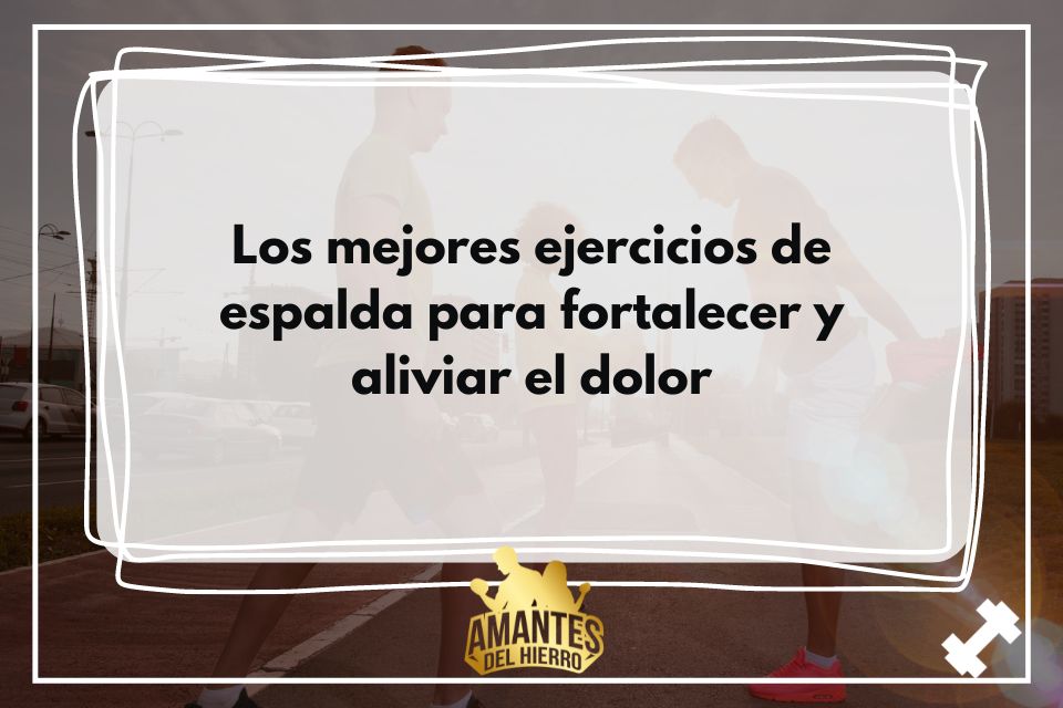 Los Mejores Ejercicios de Espalda ðª para Fortalecer y Aliviar el Dolor