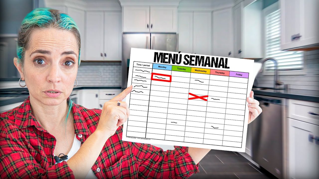 asi se arma un menu semanal para comer mejor y ahorrar manual de supervivencia s02e02 1