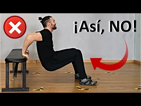 Ejercicios Efectivos para Rutinas de Gimnasio de Fondo 1 como progresar en fondos desde 0 tutorial de calistenia para principiantes