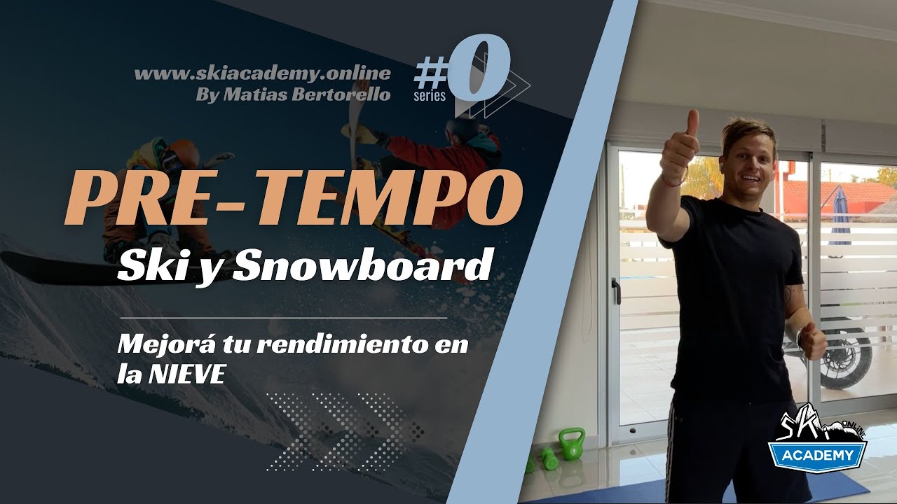 Mejora Tu Rendimiento en Snowboard con Entrenamiento Efectivo 1 pre tempo ski y snowboard mejora tu rendimiento en la nieve con este curso online