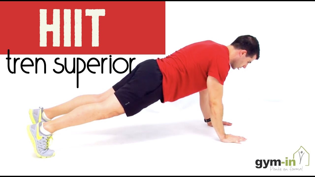 Potenciación Muscular: Ejercicios de Fuerza en Intervalos 53 rutina de intervalos de alta intensidad tren superior 2